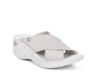 Desire Wedge Sandal Silver Metallic view
