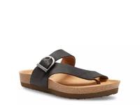 Shauna Slide Sandal Black Nubuck view