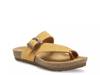 Shauna Slide Sandal Mustard Yellow Nubuck view
