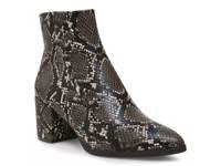 Dafni Bootie Black/Grey Snake Print view