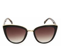 Zoe Sunglasses Gold Metallic/Black view
