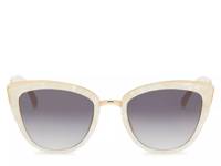Zoe Sunglasses Off White view