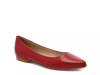 Juliette Flat Red Leather view