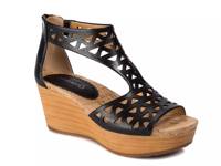 Miriam Wedge Sandal Black view