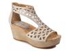 Miriam Wedge Sandal Gold Metallic view