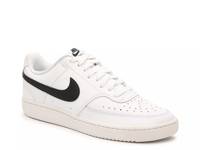 Court Vision Low Basketball Shoe - Men's White/Black view