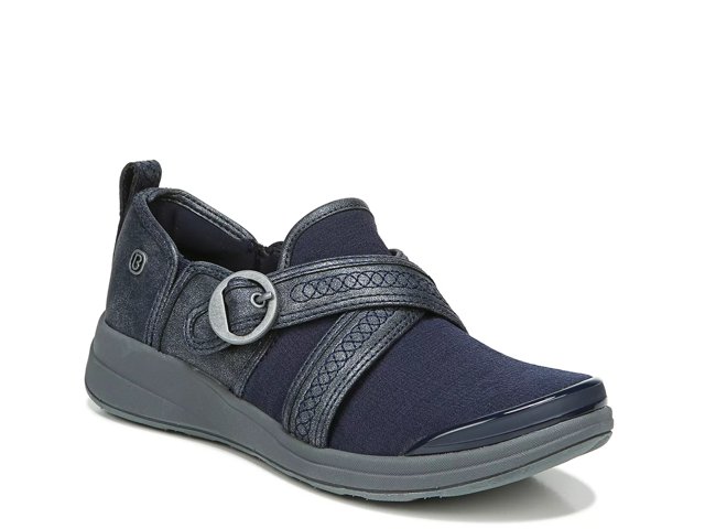 Indigo Wedge Slip-On