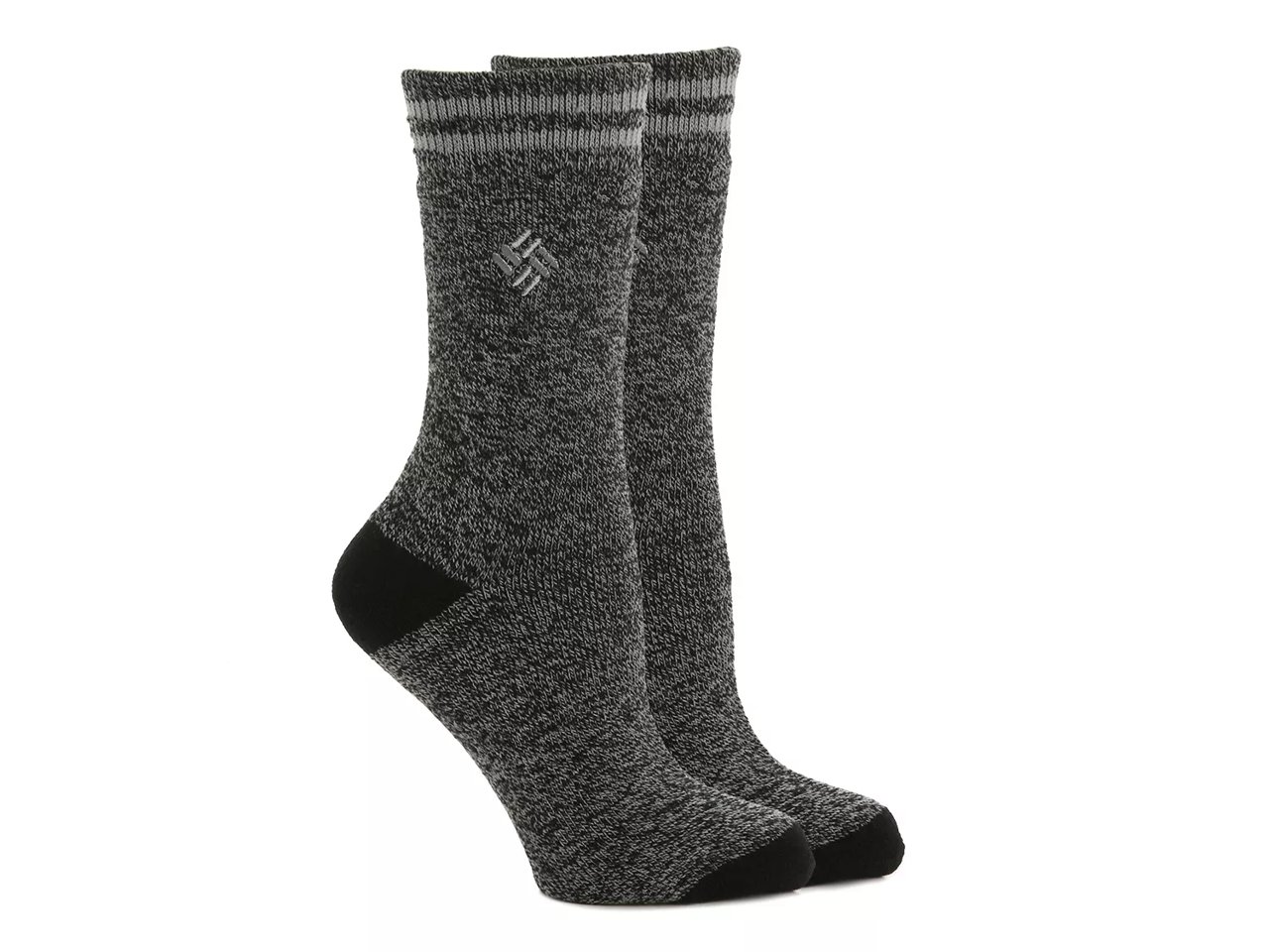 Stripe Women's Crew Socks - 2 Pack