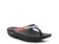 OOlala Luxe Flip Flop - Women's Black/Cognac view