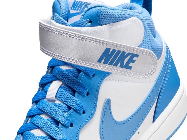 Nike Court Borough Mid High-Top Sneaker - Kids display picture 3