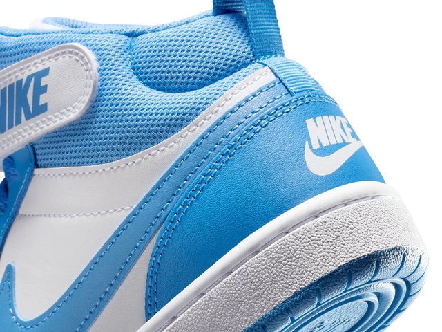 Nike Court Borough Mid High-Top Sneaker - Kids display picture 2