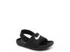 Kawa Slide Sandal - Kids' Black/White view