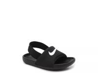 Kawa Slide Sandal - Kids' Black/White view