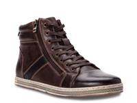 Lucas High-Top Sneaker Dark Brown view