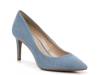 Misha Pump Light Blue Fabric view
