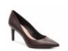 Misha Pump Dark Brown Croc Print view