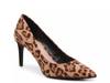 Misha Pump Brown/Black Leopard Print Fabric view