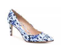 Misha Pump Blue/White Tie-Dye Fabric view