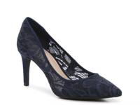 Misha Pump Navy Lace view