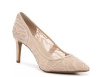 Misha Pump Beige Lace view
