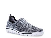 Travelactiv Stretch Slip-On Sneaker Black/Light Grey view