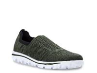 Travelactiv Stretch Slip-On Sneaker Olive Green view