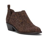 Fayth Bootie Brown Leopard Print view