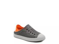 Foamies Guzman Steps Aqua Surge Slip-On Sneaker - Kids' Charcoal/Orange view