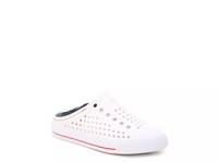 Foamies Guzman Steps Aqua Surge Slip-On Sneaker - Kids' White/Navy view