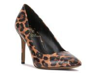 Savilla Pump Tan/Black Leopard Print Synthetic view