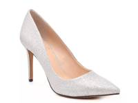 Savilla Pump Silver Metallic Glitter view