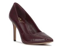 Savilla Pump Deep Plum Leather view