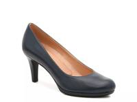 Michelle Platform Pump Navy view