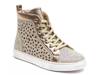 New York High-Top Sneaker Gold Metallic view