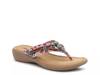 Silverbay Sandal Multicolor Floral Print Fabric view