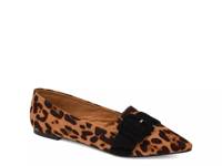 Audrey Loafer Light Brown/Black Leopard Print view