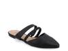 Olivea Mule Black Faux Leather view