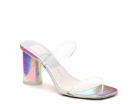 Noles Sandal Clear/Rainbow Iridescent view