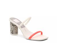 Noles Sandal Off White/Neon Coral Snake Print view