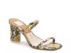 Noles Sandal Black/Ivory/Yellow Snake Print Leather view