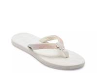 Deeliah Flip Flop Charcoal view