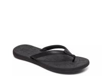 Deeliah Flip Flop Black view