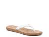 Deeliah Flip Flop White view