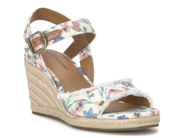 Lucky Brand Mindra Espadrille Wedge Sandal - Free Shipping | DSW display picture 1