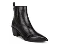 Shay Bootie Black Snake Print Leather view