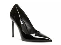Vala Pump Black Faux Patent view