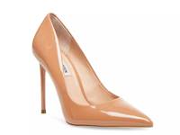 Vala Pump Camel Brown Faux Patent view