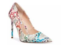 Vala Pump Off White/Multicolor Snake Print view