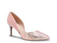 Grenow Pump Pink Snake Print view