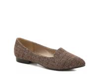 Floral Loafer Dark Brown view